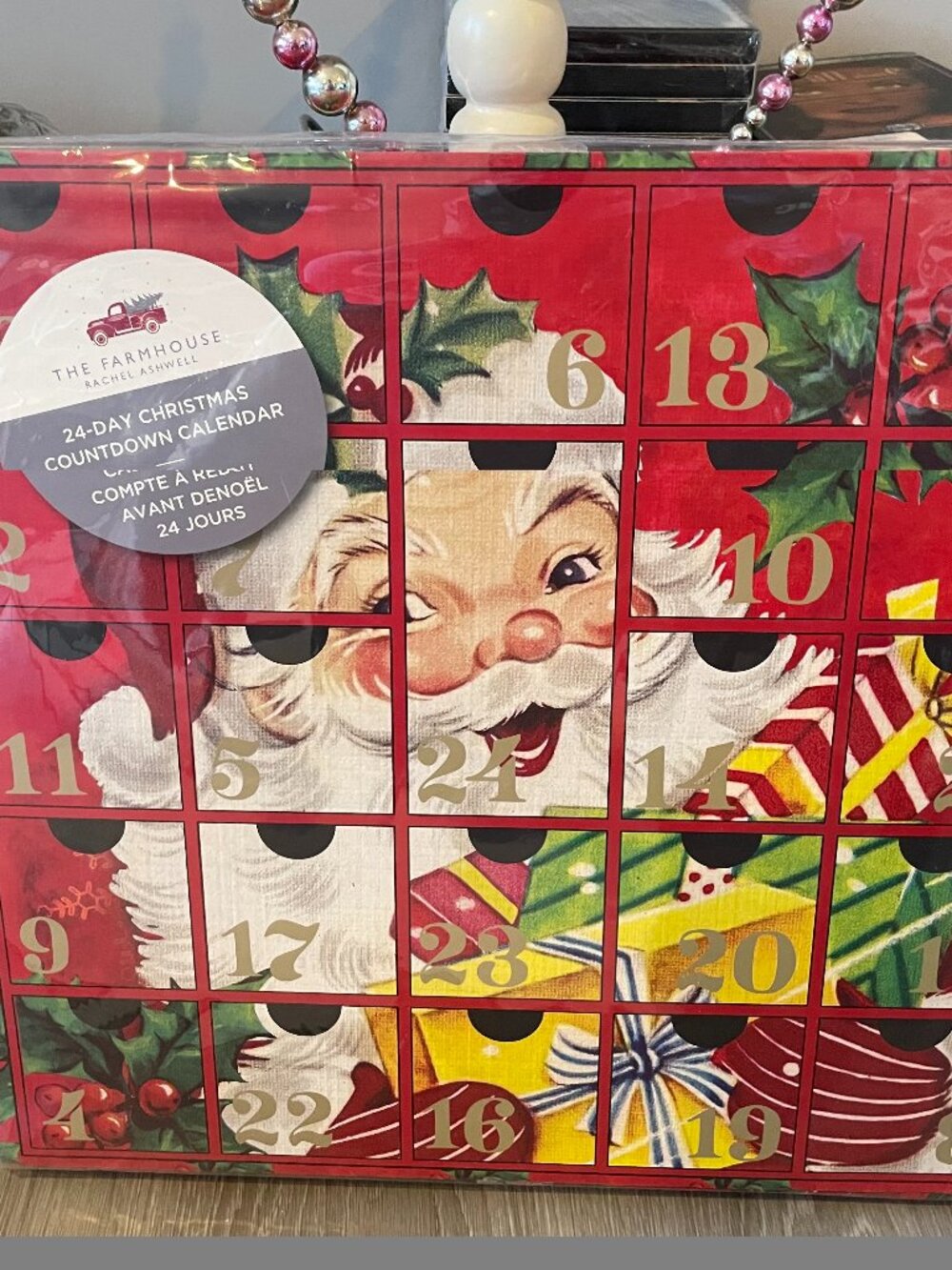 New Rachel Ashwell Farmhouse Christmas Avant Calendar/free ornaments